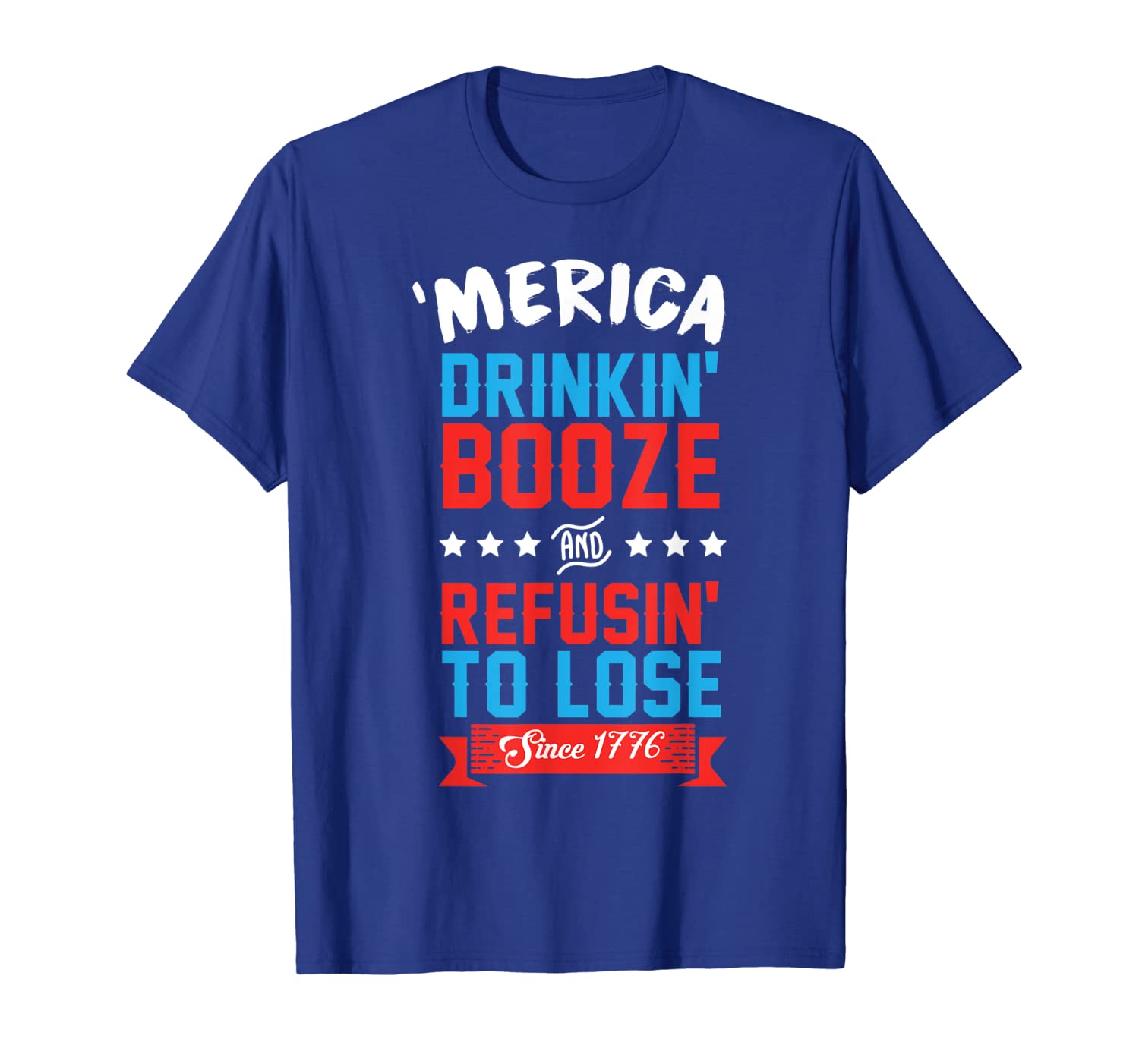 

merica 4th of july drinking shirt, White;black