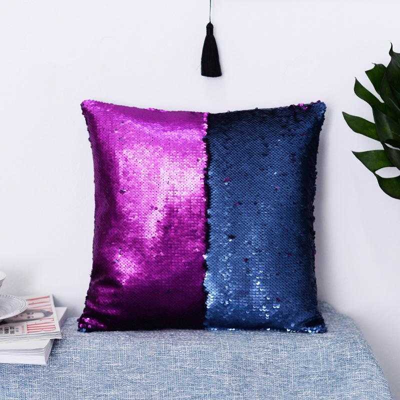 Various Styles Sequin Pillow Case High Quality Fashion Pillowcase Decoration Gift