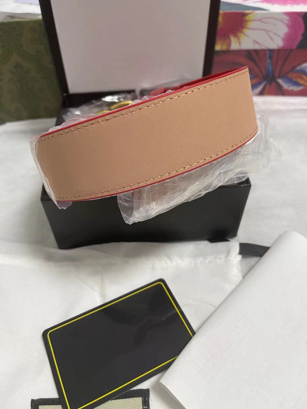 

designer belt Big buckle genuine leather belts box men women high quality mens AAAAA18