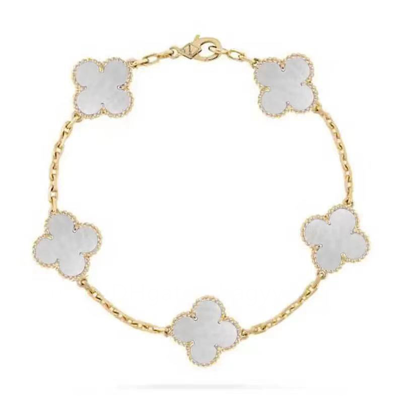 

Ladies love rings Cleef pendant Necklaces Arpels Screw Bracelet Party Wedding Couple Gift Love Bracelet Fashion Luxury Designer carti Bracelet [With box] a6