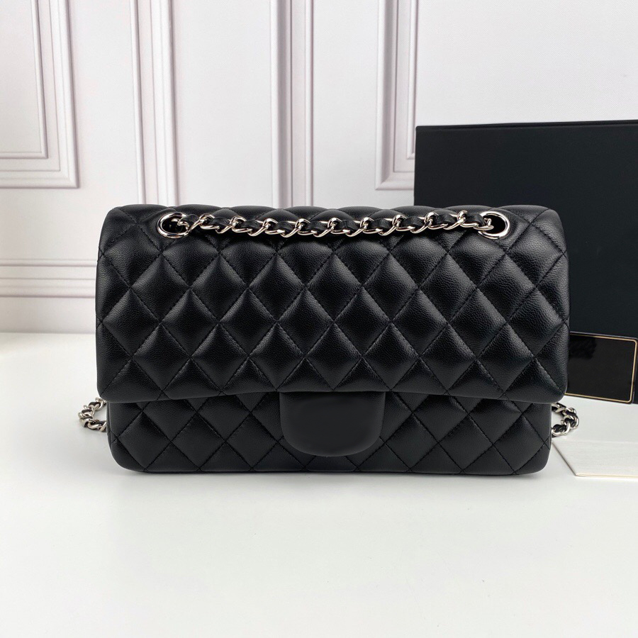 

5A+ top quality CF chain bag luxury designs women handbags 2021 classic leather crossbody purse lambs shoulder clutch small flap wallet wholesale, 25.5cm lamb leather