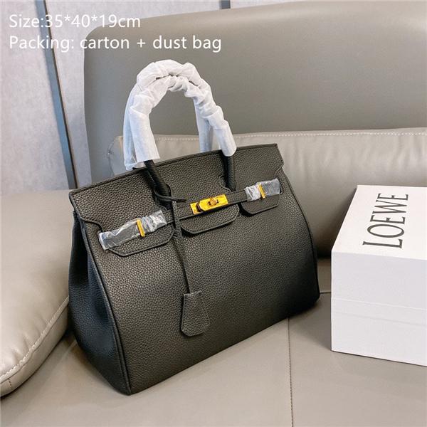 Luxurys designers sacs sacs à main de qualité supérieure Version femme Berkin classique HBP Chaîne dames Gold Silver Boucle d'épaule En Cuir Band