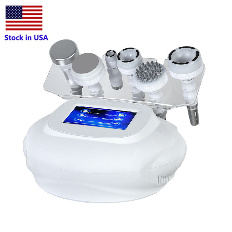 

Beauty slimming 6 in 1 vacuum radio frequency 80K shaping ultrasonic cavitation machine whole body massage skin pressure therapymuscle stimulator