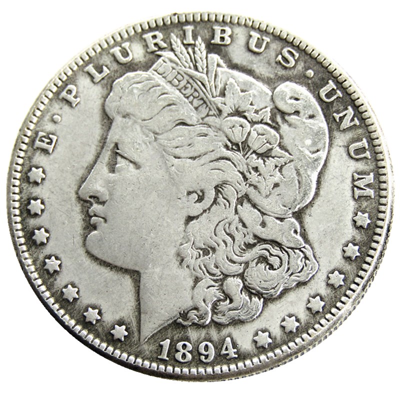 

US 1894-P-O-S Morgan Dollar Silver Plated Copy Coins metal craft dies manufacturing factory Price