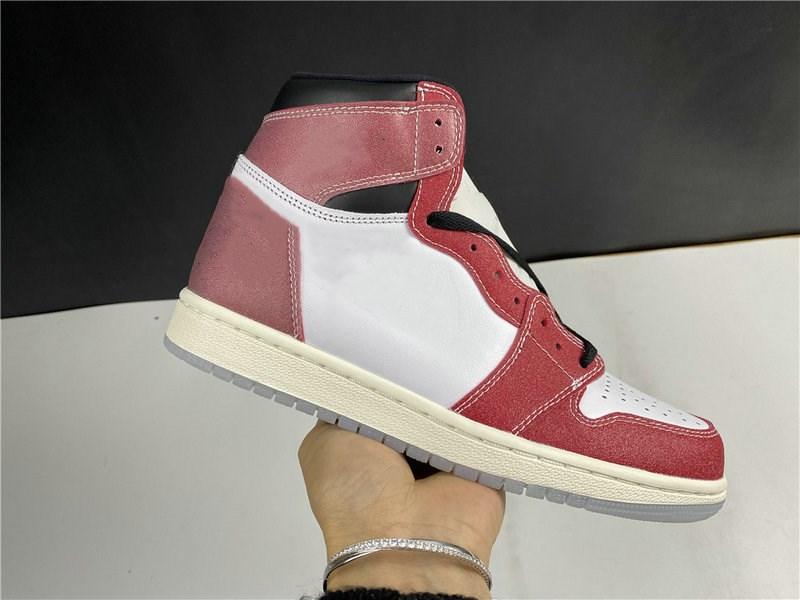 

Wholesale Limited Edition 1 High OG Chicago Basketball Designer Shoes White Varsity Red Sail Black Fashion Sport Sneakers Trainer