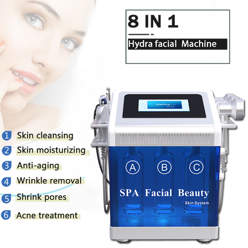 

High quality hydrafacial machine Dermabrasion Skin Cleaning Bio Microcurrent Hydro WaterDermabrasion Hydrofacial Face care