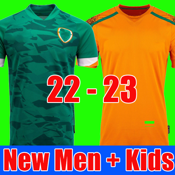 

22 23 Ireland Home Soccer Jerseys Orange Centenary 100th 2022 2023 Irish National Team Football Shirts HENDRICK ROBINSON COLEMAN DOHERTY PARROTT Men Kids Kit, Men home