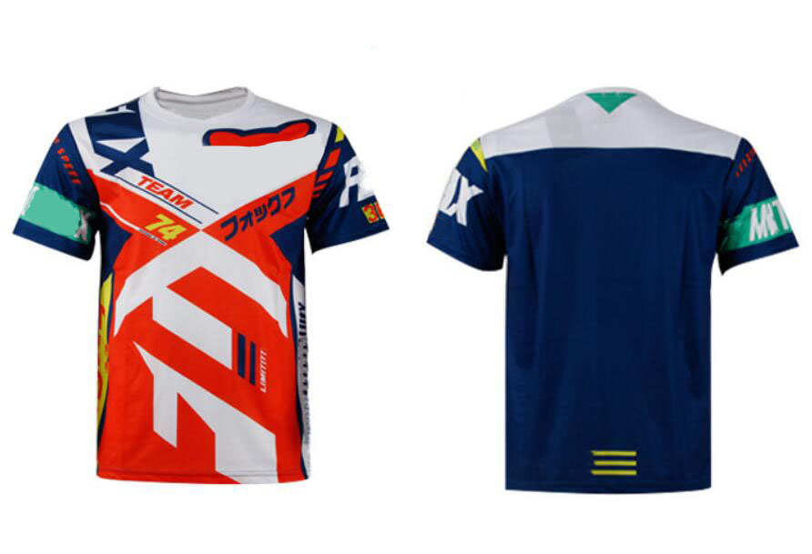 

2021 Dakar Rally Motocross Outdoor Quick-drying T-shirt Forest Road Track locomotive Riding Short Sleeve