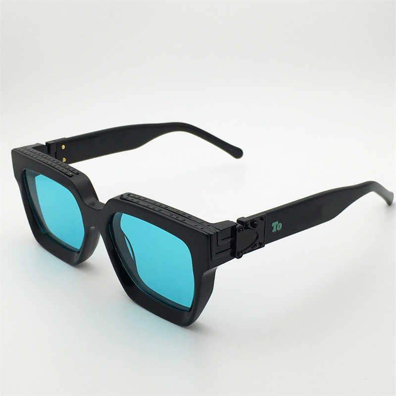 

women Millionaire sunglasses for men square vintage classic fashion Avant-garde style 1165 glasses top quality Anti-Ultraviolet come with