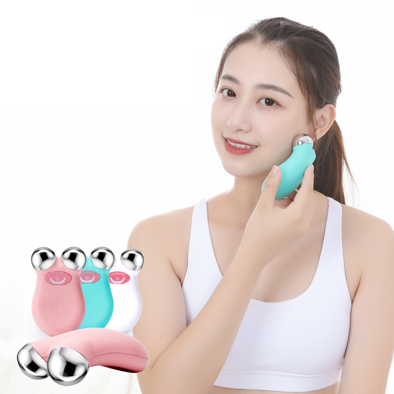 Mini Microcurrent Face Slimming Ems Skin Tightening Toning Massager Facial Beauty Antiaging Remove Wrinkle Face Device Massage-image-700016390