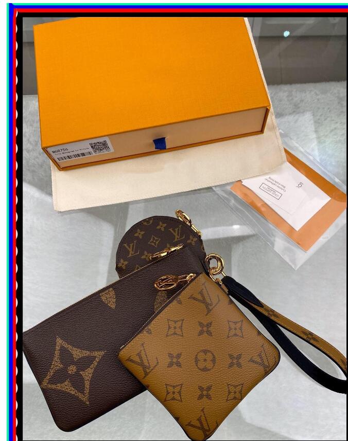 

Lv LOUIS BAG VITTON Designers Hot Paris Sale Set Bags Women Handbags Purses Tote Bags Coin Purse Three Item Wallet