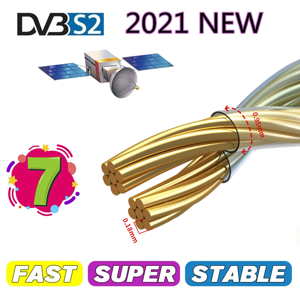 

Cccam 4 k hd av cable transmission line stable Europe/Spain/Portugal Poland satellite receiving antenna