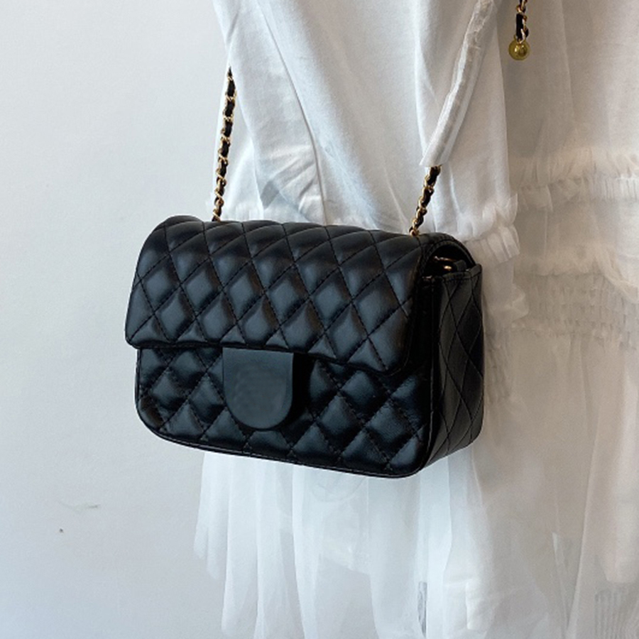 

Designer Bags Handbag Totes Shoulder Cross Body Women High Quality Classic Square Sheepskin Chains bag 23cm ,4 colours luxury_bagshop888 05, Original bag