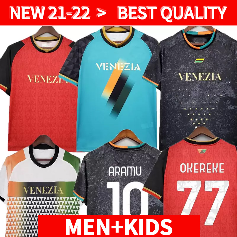 

21 22 Venezia soccer Jerseys home away ARAMU FORTE Fiordilino Okereke HEYMANS TESSMANN CRNIGOI 2021 2022 BUSIO Johnsen MAZZOCCHI FOOTBALL SHIRTS top adukt kids kit, 2122 home