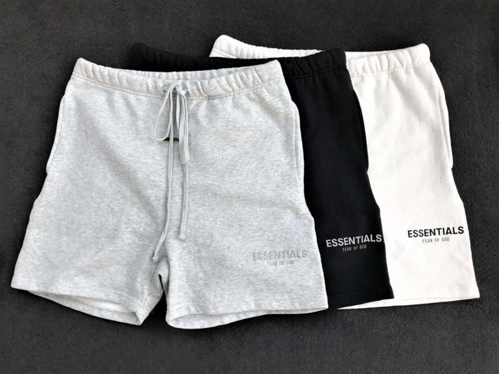 

FOG Essentials Shorts FEAR OF GOD Reflective Embroidered Sweat Shorts Mens Casual Sweatshorts Joggers Harem ip Hop Streetwear, Need more contact us