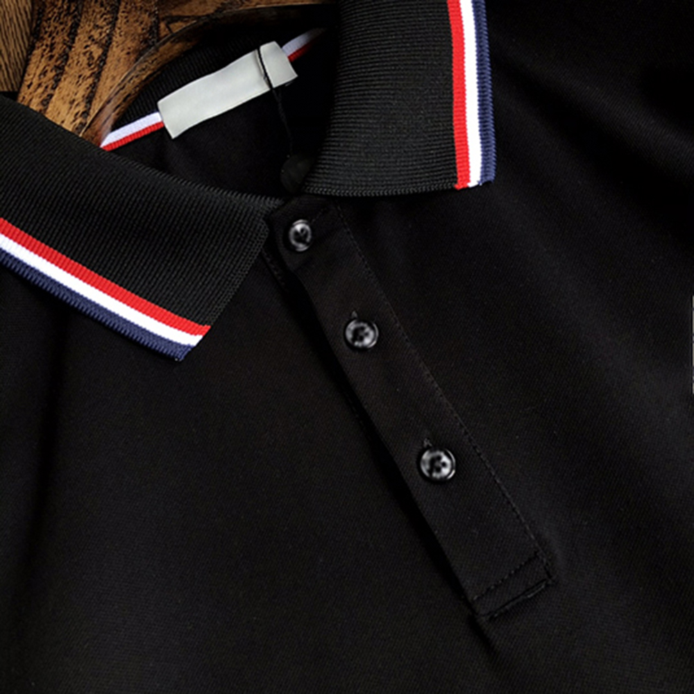 2021 monclair luxury men's designer polo t-shirt summer fashion breathable short sleeve Lapel top# 20ss polo 2021-image-705647265