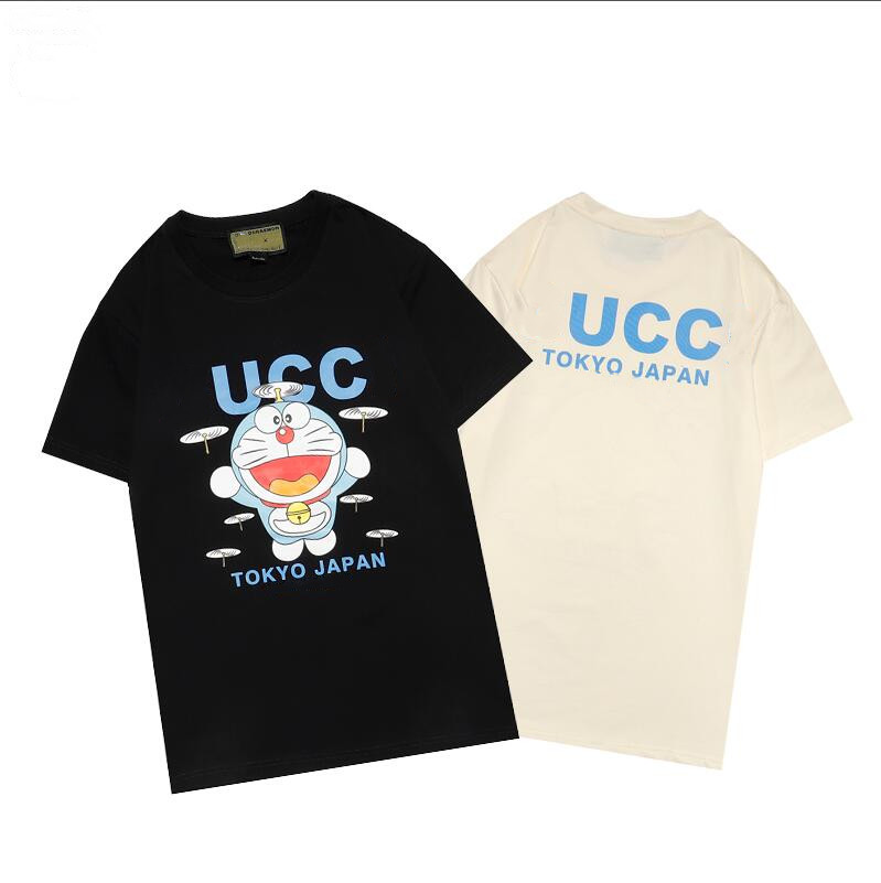 

Men's designer t shirt spring summer simple 100% cotton couple clothing casual high-quality street fashion T-shirt black White Size S-2XL, White;black