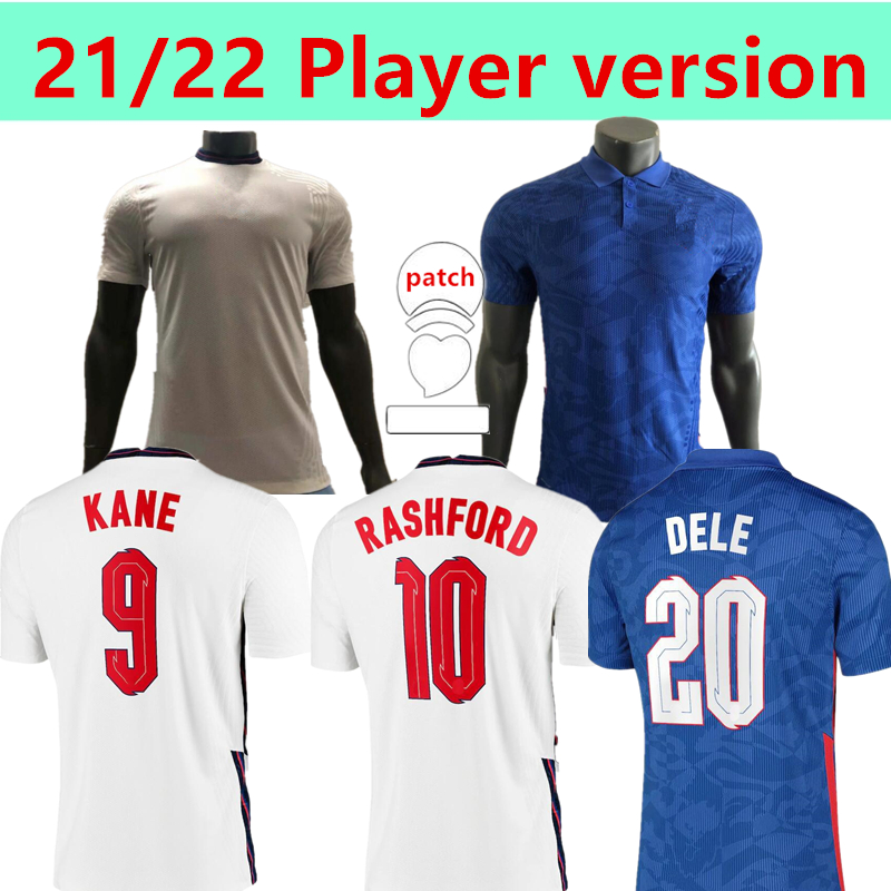 

Player England Retro soccer jersey 2021 2022 KANE STERLING RASHFORD SANCHO GREALISH MOUNT FODEN HENDERSON MAGUIRE 20 22 national football sh, Black;yellow