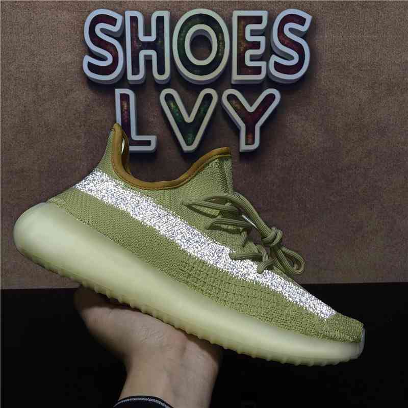 Top Quality Men Women Boost Running Shoes Pearl Stone Tail Light Cinder 3M Static Reflective Mesh Breathable Mens Womens Trainers Sneakers Chauss