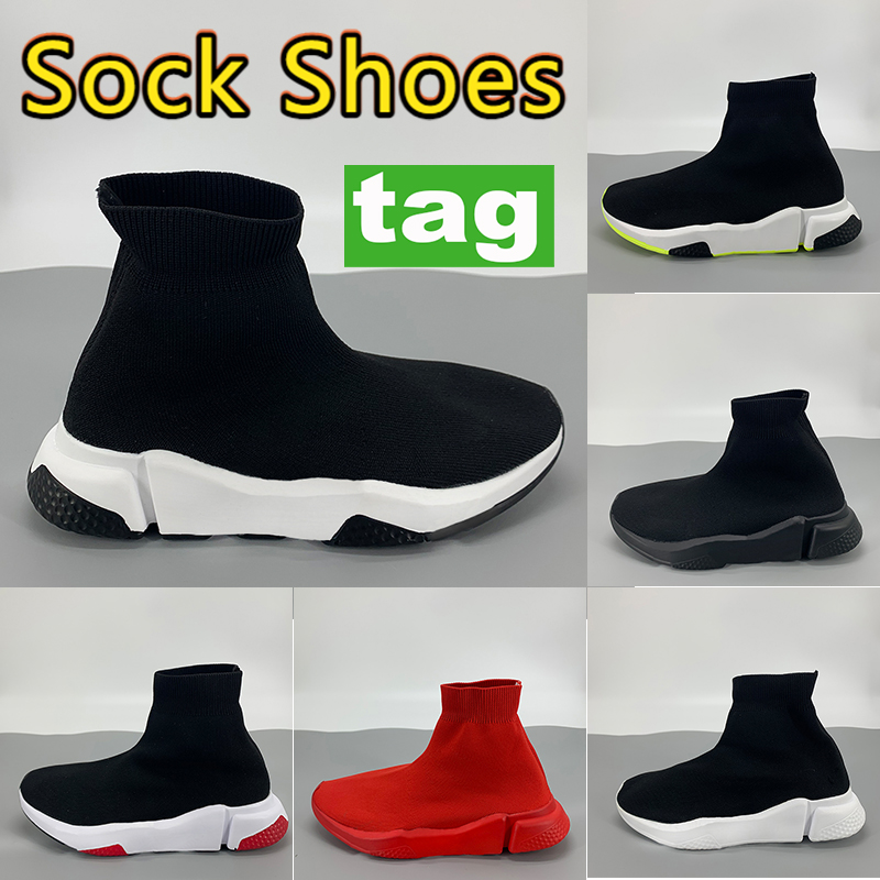 

Newest Paris Casual shoes fashion Triple black white beige Red green Flat men women sneakers platform sock shoe size 36-45, Bubble wrap packaging