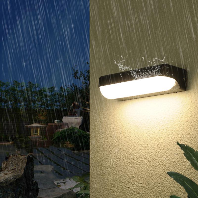 

Outdoor Wall Lamps Lighting 12W 20W LED Light Aluminum Double Head Waterproof Garden Lights Yard Corridor Porch Door Lamp 220V
