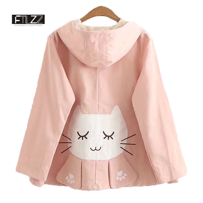 

Jacket Spring Summer Causal Women's Hooded Female Jacket Fashion Thin Windbreaker Outerwear Coat Casaco Feminino 210602, 14
