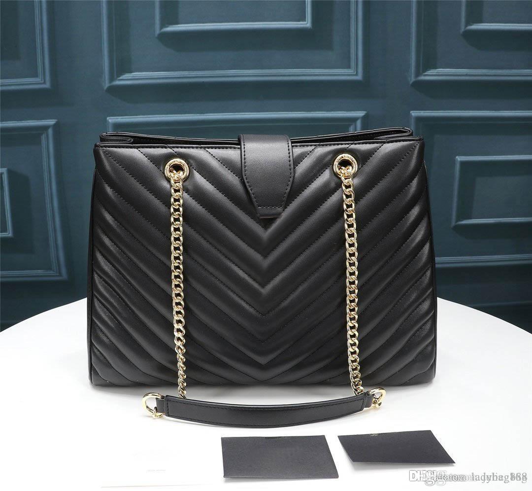 

popular luxury designer women's handbag high quality smooth cow leather South Africa leather chain cross bag, Black