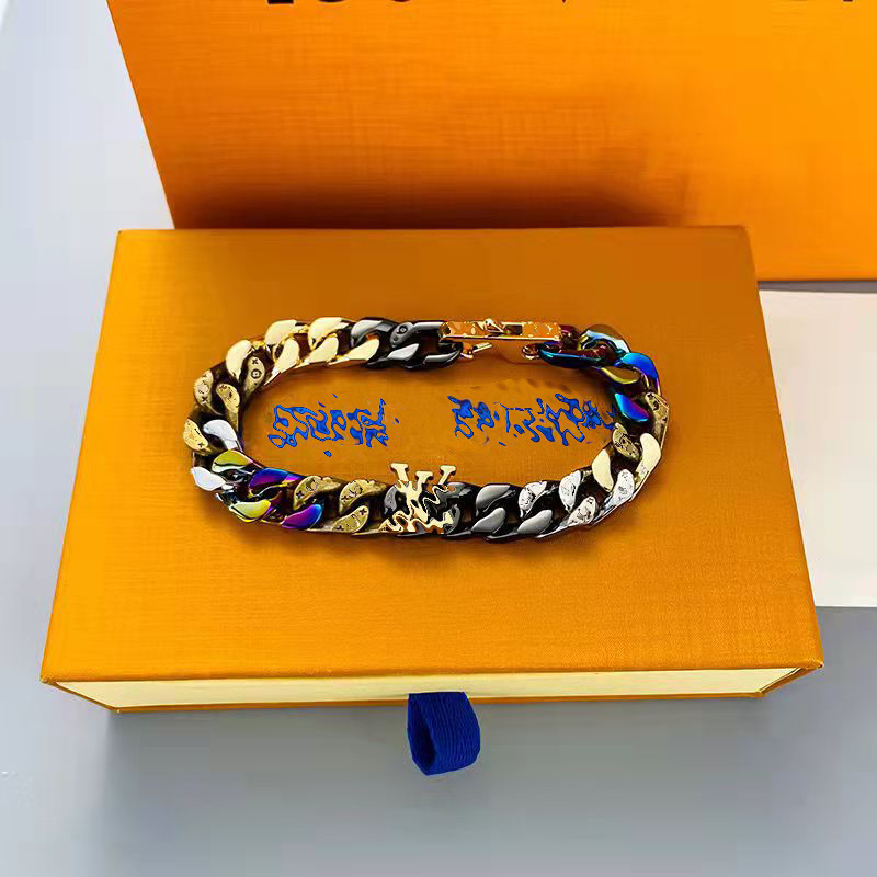 GG's LOUIS's VUTTON's Designers Cuban Bracelet Fashion Accessories Bracelets trend hip hop style high quality all steel lovers gif-image-745366758