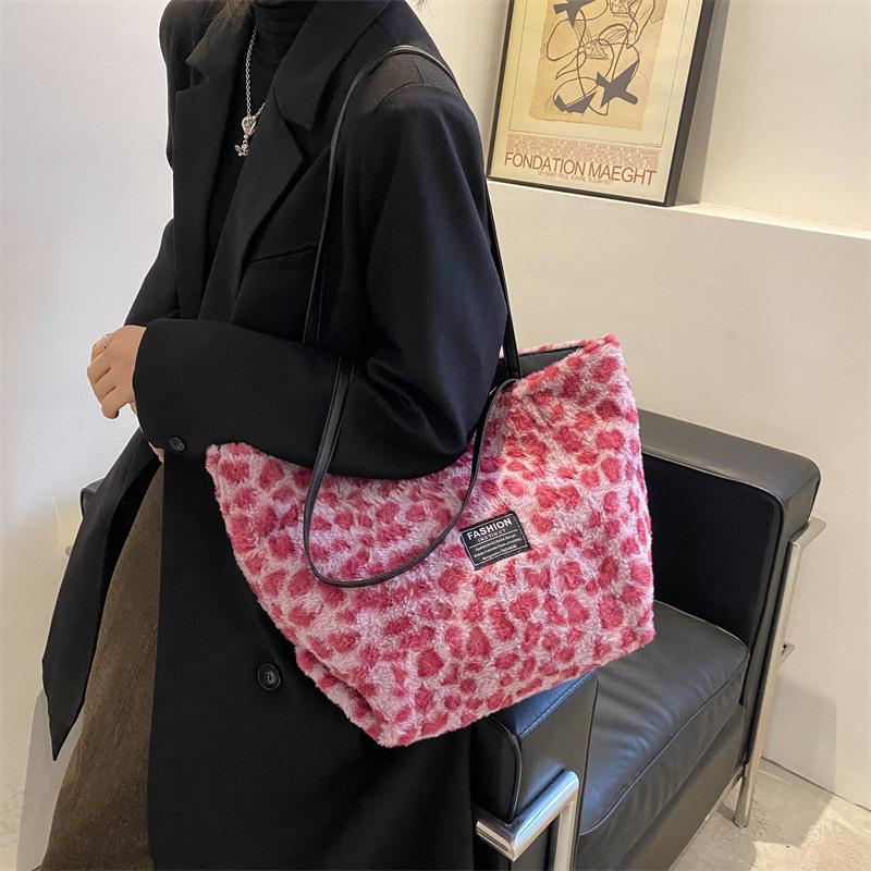 cow fluffy bolsa