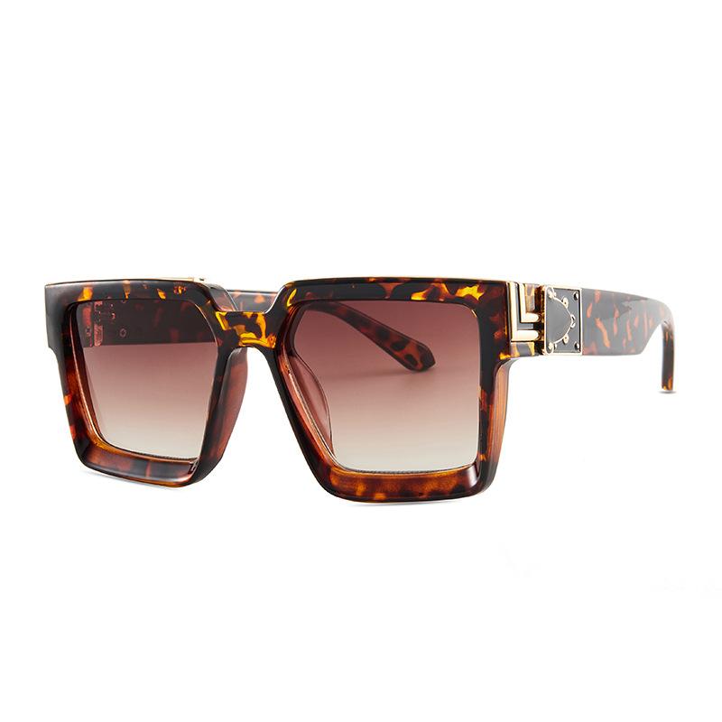 

Sunglasses Fashion Glasses Womans MILLIONAIRE Mens Glass Hot Glitter2009 Come Square M96006WN Wl194 With New Box Sun Hpjap, White;black