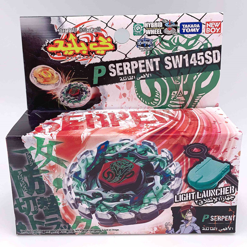 

TAKARA TOMY JAPAN BEYBLADE METAL FUSION BB-69 Poison Serpent SW145SD+Launcher