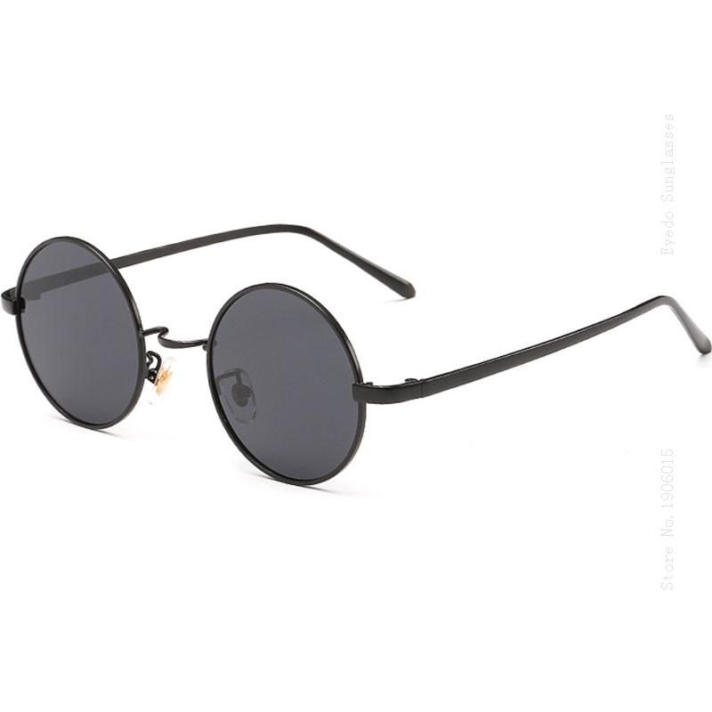 

Sunglasses VEGA Eyewear Vintage Round Glasses Polarized Men Women 80s 90s Retro Small Circle Spectacles 8045, White;black