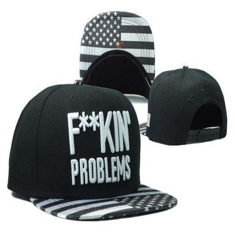 

Cayler & Sons Fuckin Problems usa flag brim baseball hats and caps gorras bones for men snapback sports hip pop cap top quality