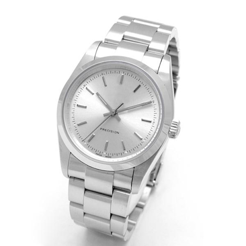 

Men's watch 36mm, simple fashion automatic mechanical waterproof stainless steel sapphire glass, Blue