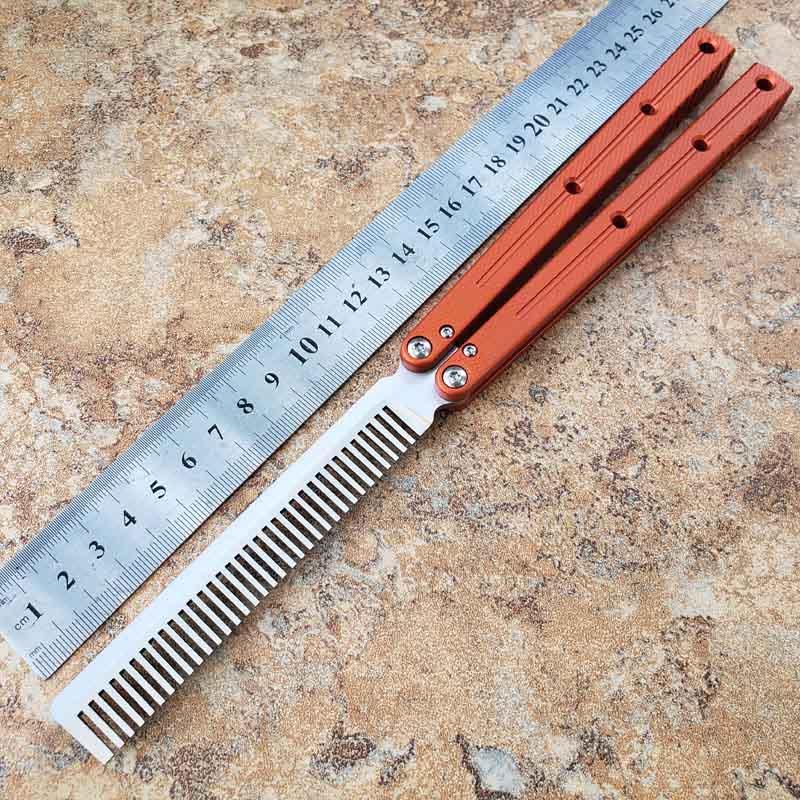 

The One Balisong Sea Monster Comb Butterfly Training Trainer Knife Not Sharp Squid Snake Basilisk Nautilus BM51 AB Chimera Hom BM46 UT85 3400
