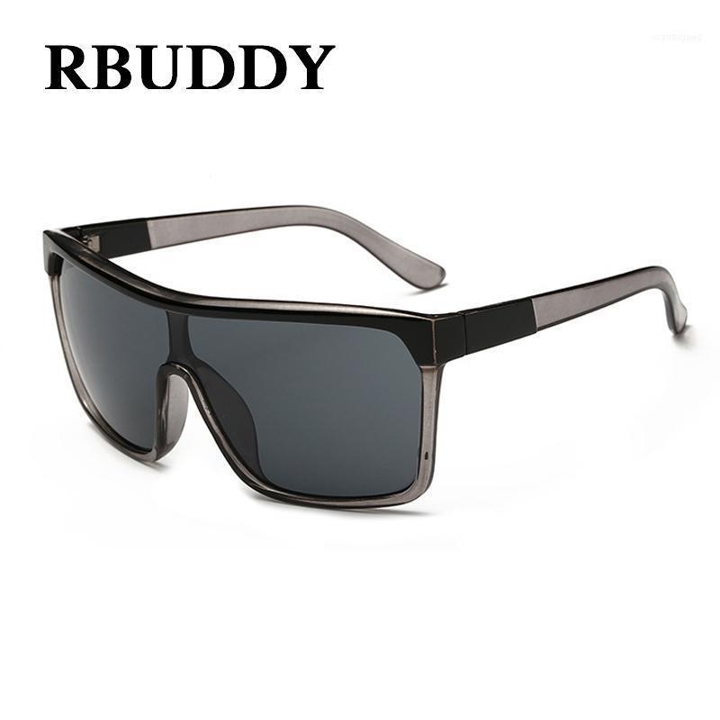 

Sunglasses RBUDDY Steampunk Goggles Square Flat Top Sun Glasses Men Male Hip Hop Cool Oversize Men's Sunglasses1