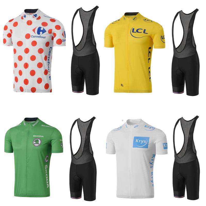 

Racing Sets France Tour Cycling Jersey Set De Clothing Men Road Bike Shirts Suit Bicycle Bib Shorts MTB Maillot Culotte, 11