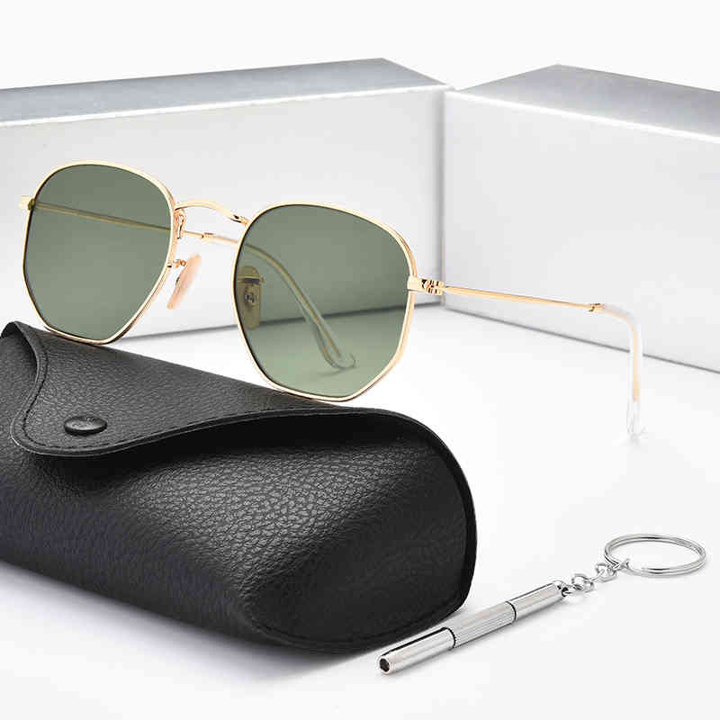 

Classic Polarized Sunglass for Men and Women, Digner, Luxury Brand, Retro, UV400 2021, 3548, White;black