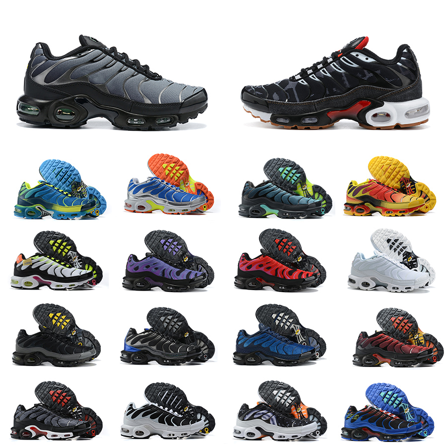 

Mens Tn Plus Running Shoes Sunset City Special Atlanta Ultra SE Ultra White Volt Hyper Grey Blue Red Black tns Sneakers Outdoor Trainers, Shown