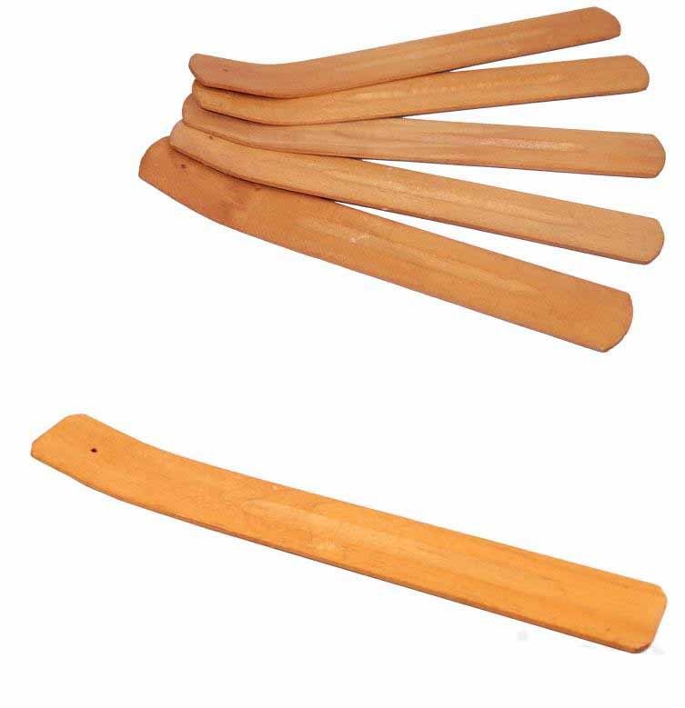 

Wholesale- Natural Plain Wood Incense Stick Ash Catcher Burner Holder Wooden Sticks Home Decoration