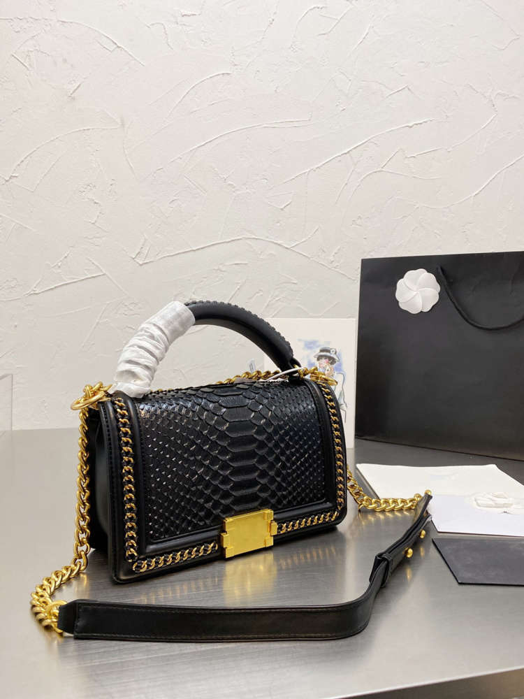 

Handbag Shoulder Bag 5 Colors Fashion Snake Print High-end Designer Bag Super High Quality Casual All-match Style Large Capacity
