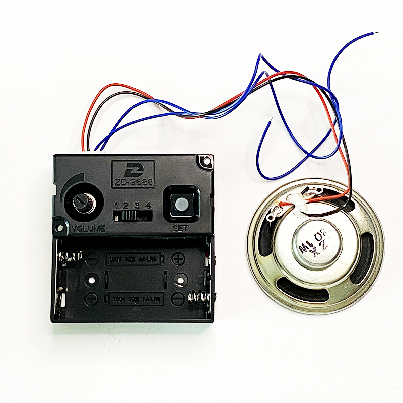 

Music Chime Box With Horn Wa Cock Mechanism Cock Parts Meody Box DIY Cock Kits