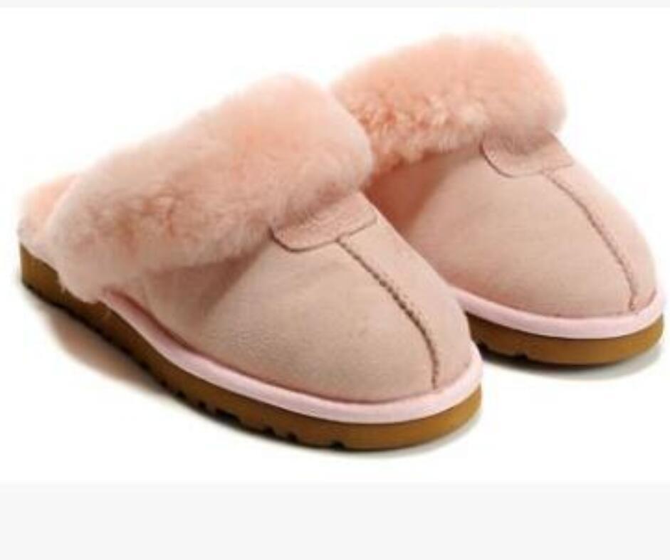 

Warm Men And Womens Short Snow Boots Designer Lndoor Cotton Slippers Leather, Colour5