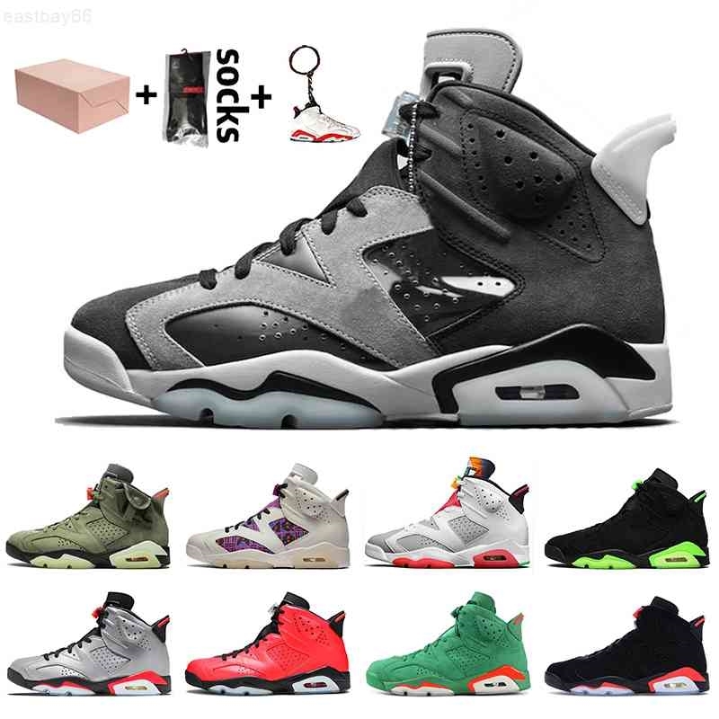 

with Box 2020 Jumpman Tech Chrome 6 6s Travis Hare Mens Basketball Shoes Dmp Infrared Cactus Jack Gatorade Mens Trainers Sneakers Size 13, A28 40-47