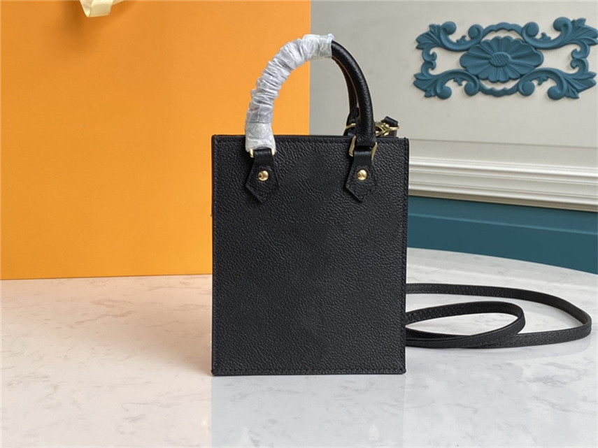 

Twill shoulder bag 2021 wallet sublimation diamond Versatile lattice light handbag geometric Shopping Bags high-capacity Tote Luxury designer fashion package, Black