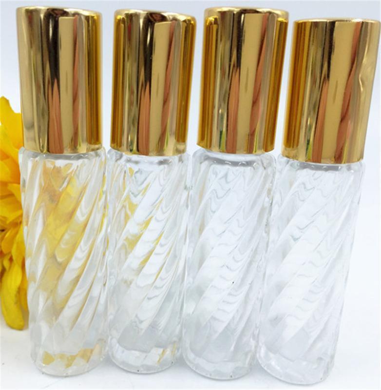 

Ml Clear Glass Empty Refillable Roller Bottle For Fragance Scent Oil Travel Vials Cosmetic Containers 20 Pcs/lot P036