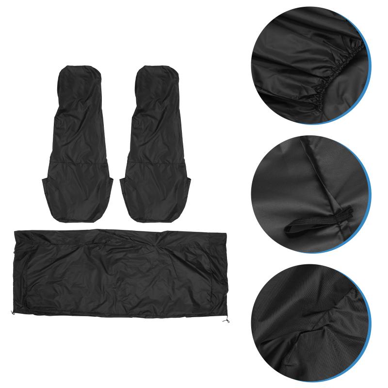

Car Seat Covers 3pcs Durable Cover Useful Dust-proof Protective