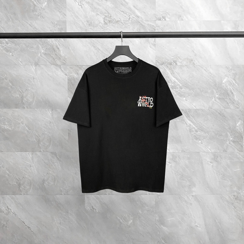 

Asrto World Vintage T-shirt Man Summer Loose Tshirts Streetwear Dark Style Washed Rock Hip Hop Tee Hommie Woman Oversize Tops Men Bottoms O-neck, Black