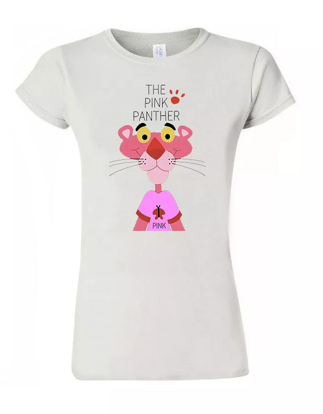 The Pink Panther Cartoon Caricature Birthday Summer T Shirt Tee Unisex M661-image-696236397
