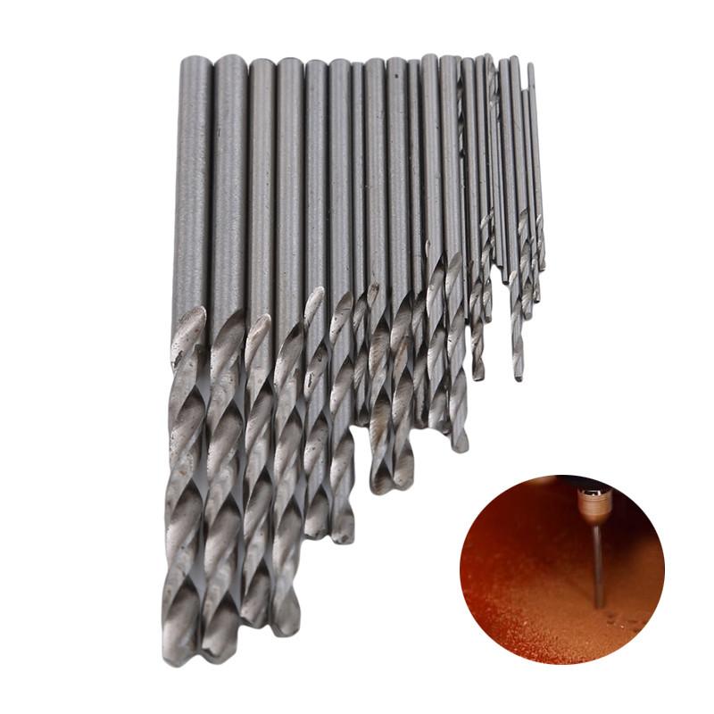 

Hand & Power Tool Accessories HSS Straight Shank Twist Drill Bits High Speed Steel Mini Electric Bit Set Drilling Tools For Metal Wood